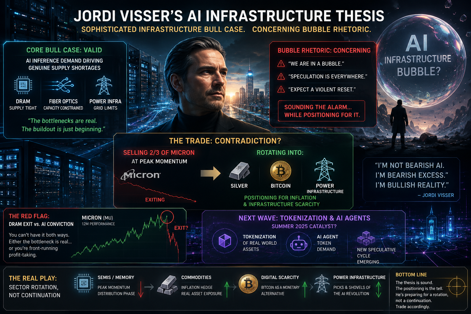 Jordi Visser on DRAM Bubble Peak: The Real Supply Shock, the Sector Rotation, and Why He's Selling Micron