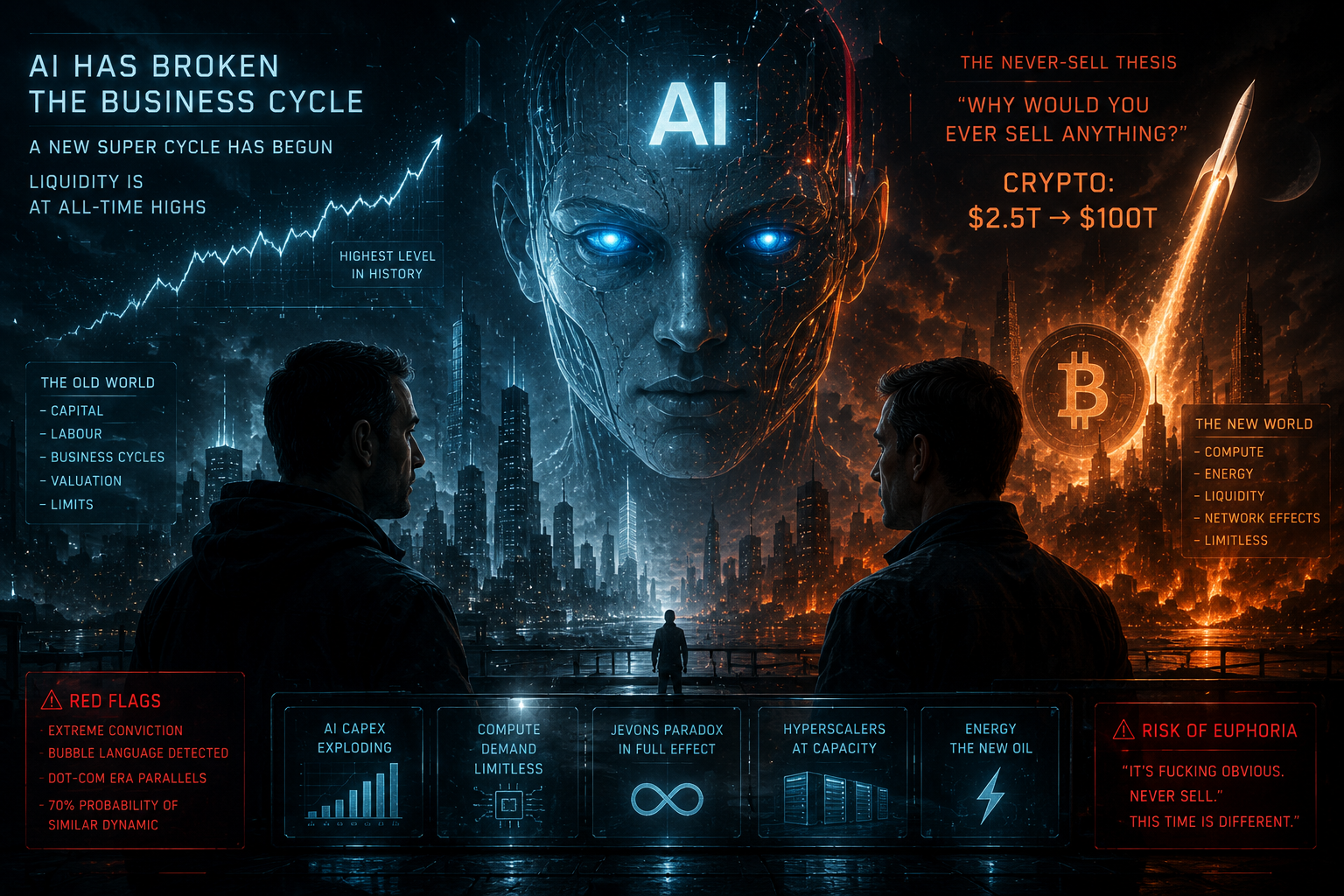 What Our AI Earnings Call Analyzer Made of Raoul Pal and Julien Bittel's Macro Thesis