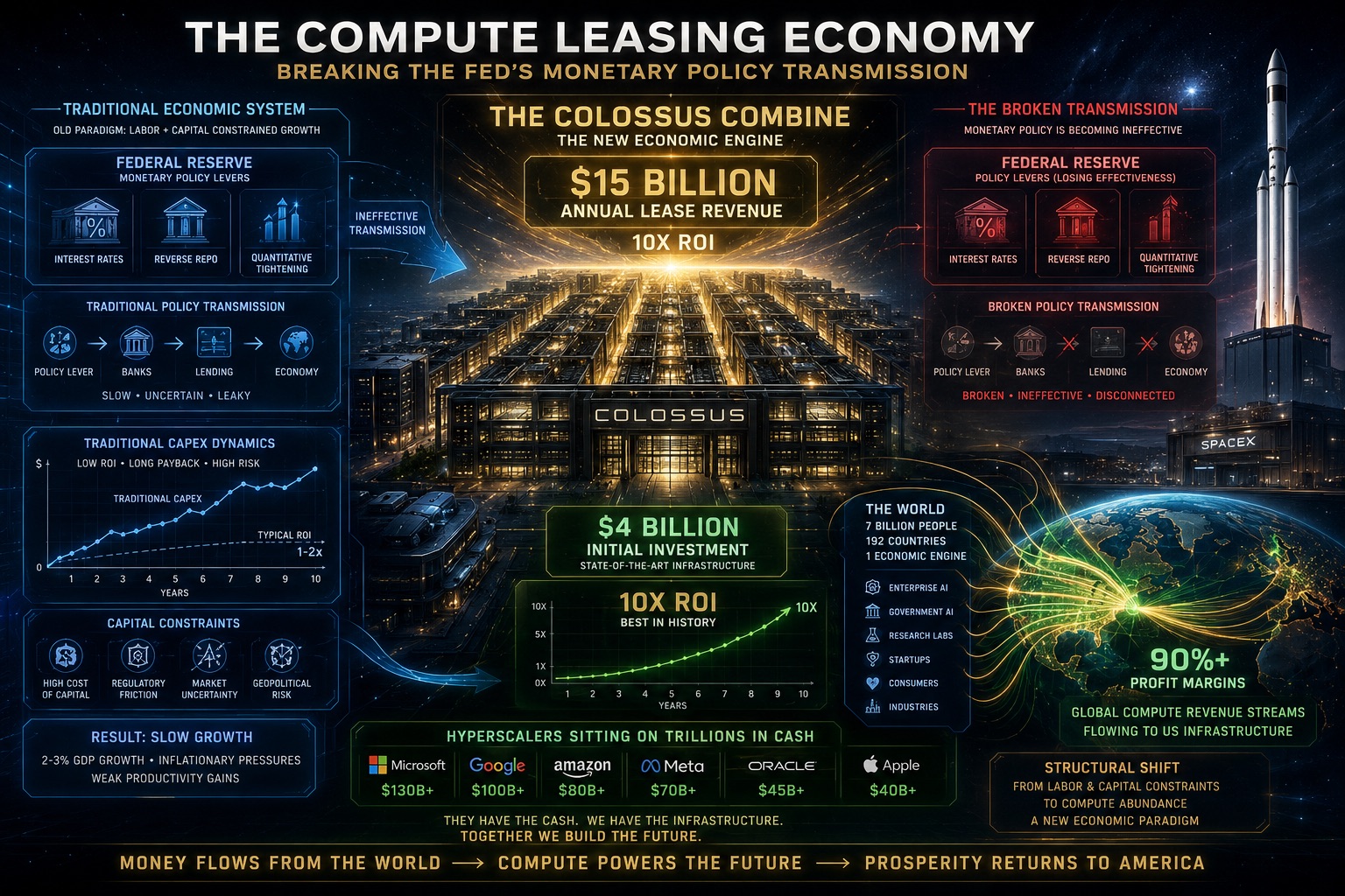 John Tinsman & Marty Bent: The Compute Leasing Economy Just Broke Monetary Policy