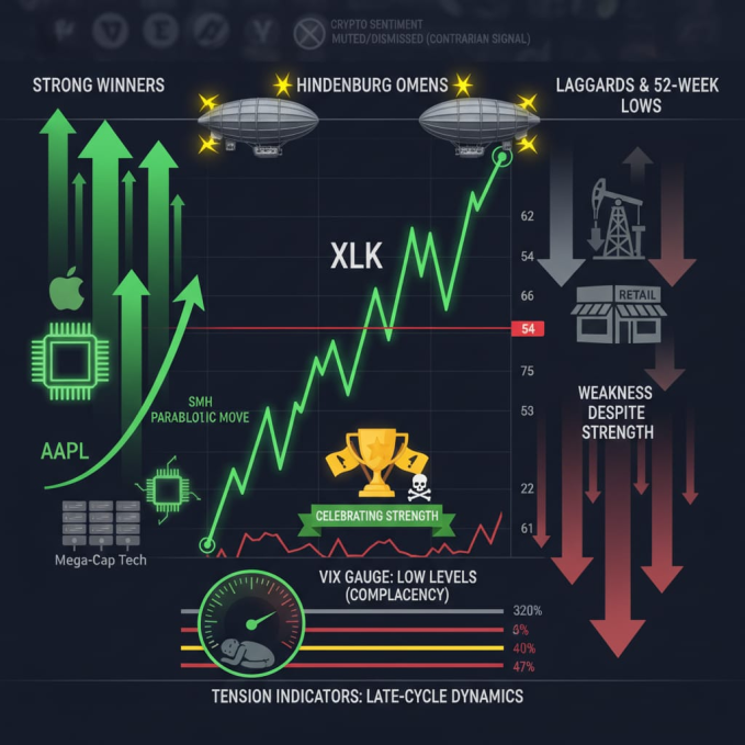 XLK's Breakout Above $154 — What the Historical Pattern Really Tells Us